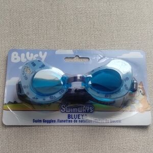 Bluey Kids Swim Goggles - Blue